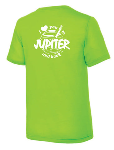 Kids Sports White Logo Tee Shirt