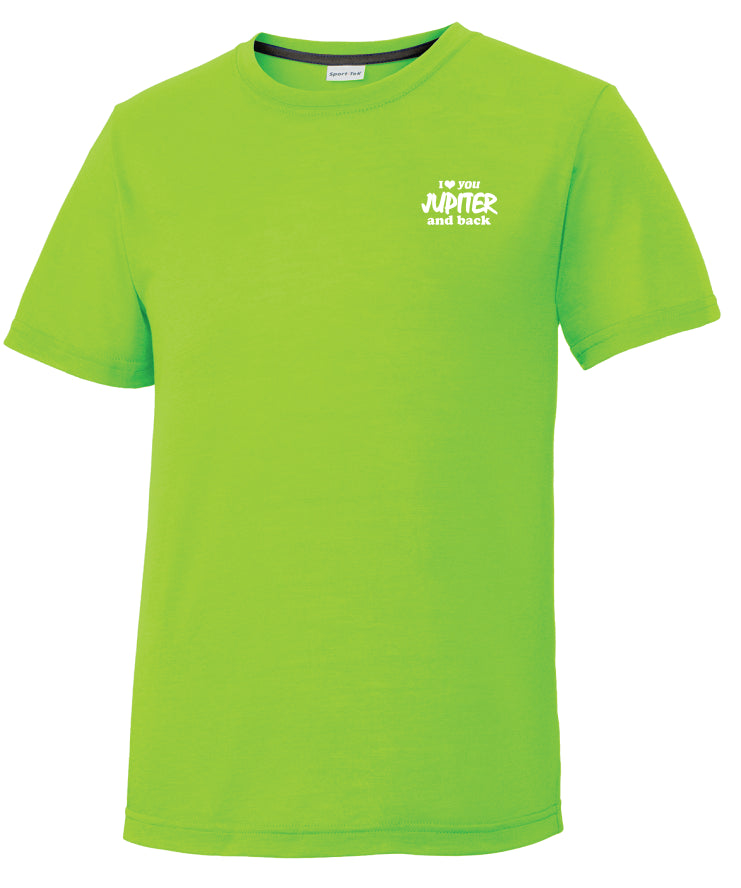 Kids Sports White Logo Tee Shirt